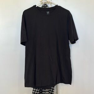 GAP flannel pajama pants and soft T-shirt set, size L for both, black-and-white
